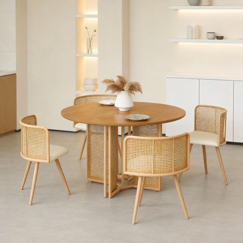 120 round dining table with - cm,