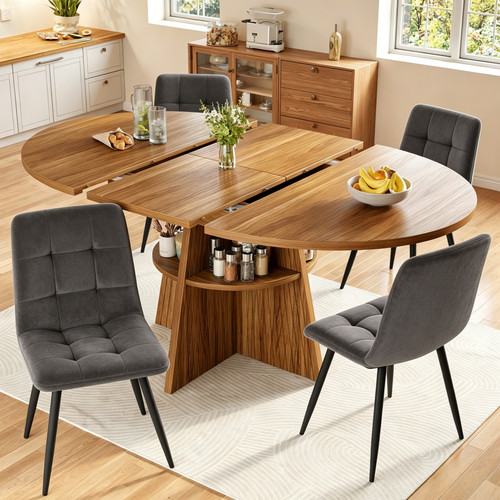 Extendable dining table 4 - &,