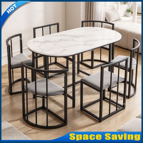 Large dining table and - large, 6