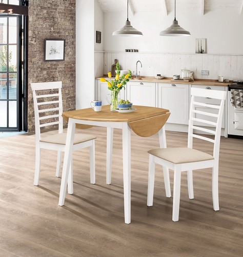 Dining table set wooden - dining, round
