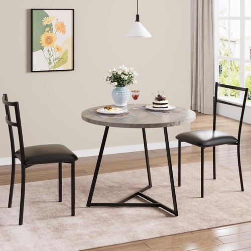80cm round dining table - 80cm,
