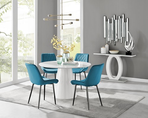 Palma white high gloss - high,