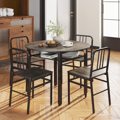 Piece round dining set - 5,