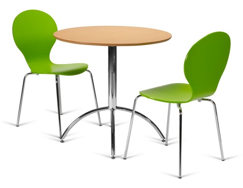 Dining set small - dining, round