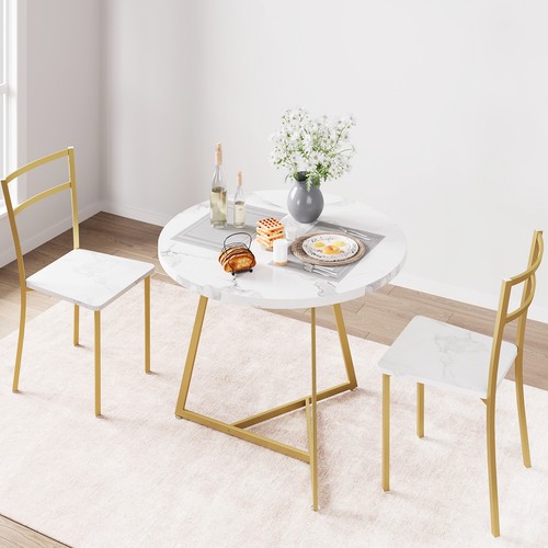 Modern round dining table - round,