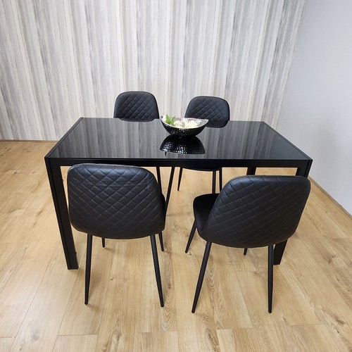 Dining table set black - dining, of