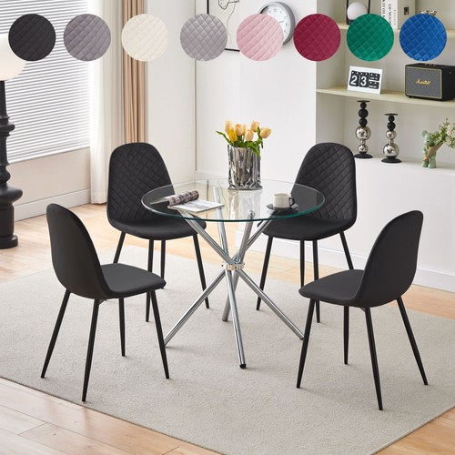Dining table and chairs set - 4,