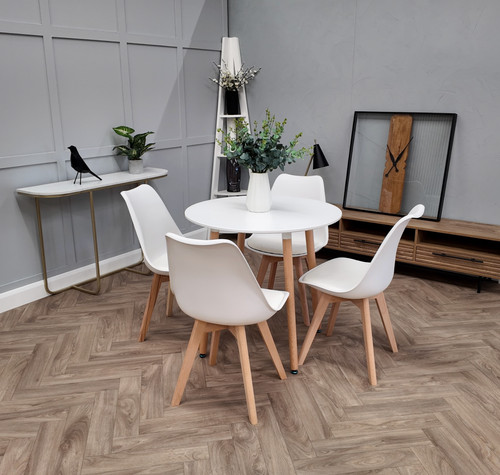 80cm round dining table and - round,