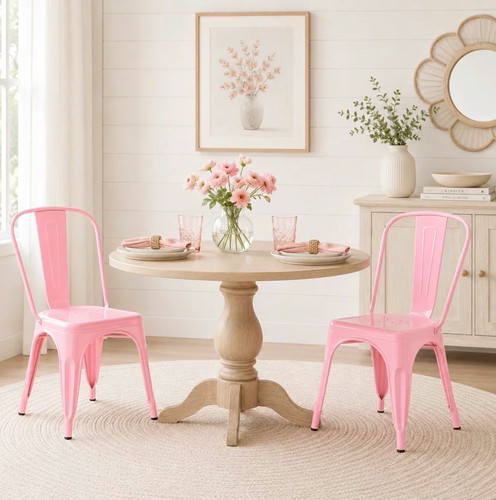 Round pedestal dining table - pedestal,