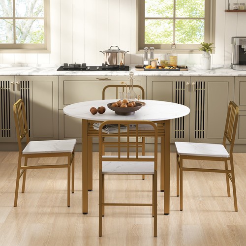 Pcs dining set round kitchen - pcs,