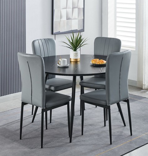 Dining set 120cm - dining, round